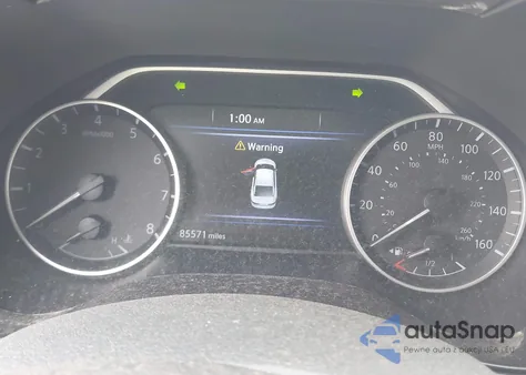 2020 Nissan Maxima Sr из США, поврежденный, VIN 1N4AA6EV1LC373498